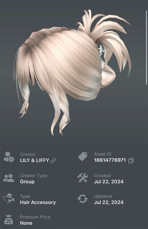 Roblox Y K Spikey Clipped Updo Platinum Blonde Black Hair Roblox Blonde Hair Roblox Roblox