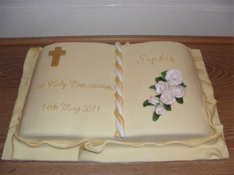 1st Holy Communion Bible Cake First Communion Bible Cake First