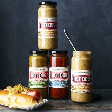 Regionally-Themed Hot Dog Sauces : Hot Dog Bomb Sauces