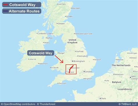 Cotswold Way | Maps & Routes - TMBtent