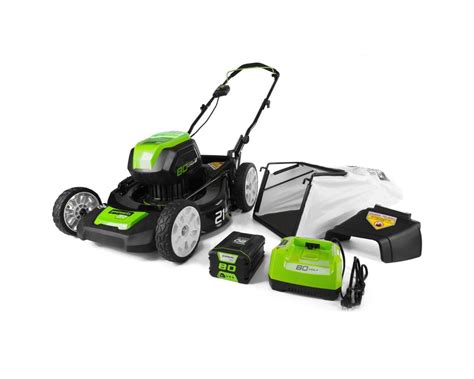 Greenworks PRO 80V 21 In Cordless Brushless Lawn Mower With 4 0 Ah