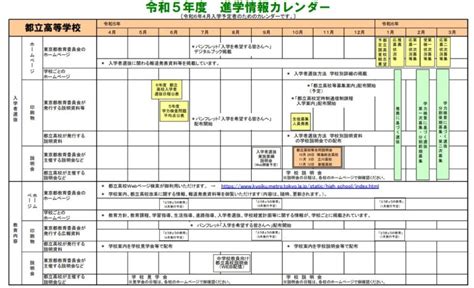 〈2024年度入試〉東京都 「都立高・私立高 進学カレンダー」公開 令和6年度 よみうり進学メディア