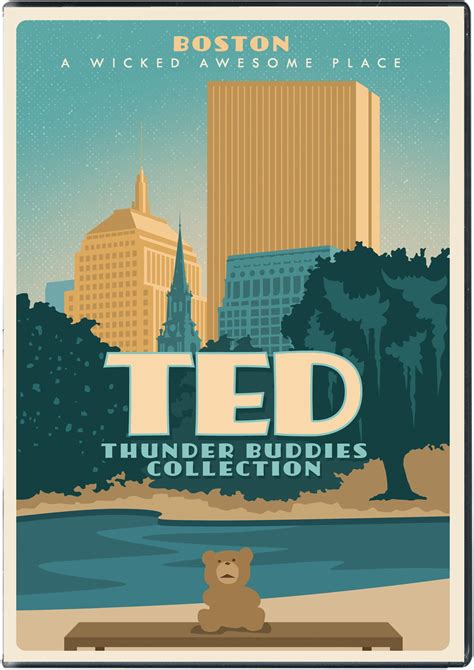 Ted And Ted 2 Unrated Thunder Buddies Collection Dvd Postcard Dvd