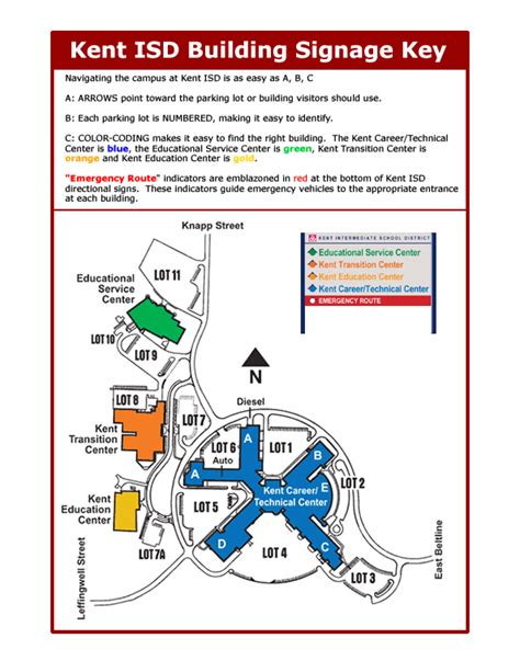 Kisd New Kent Isd Campus Map And Signage