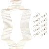 Amazon Stylish Body Shape Bikini Hanger Wire Display Set Of Ten Metal Lingerie Hangers