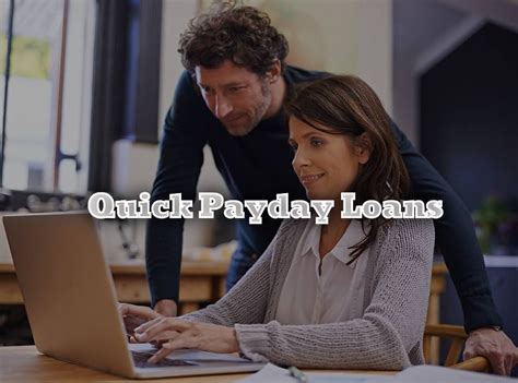 Quick Payday Loans Easy Way To Borrow Fast Cash Ahead Of Next Payday