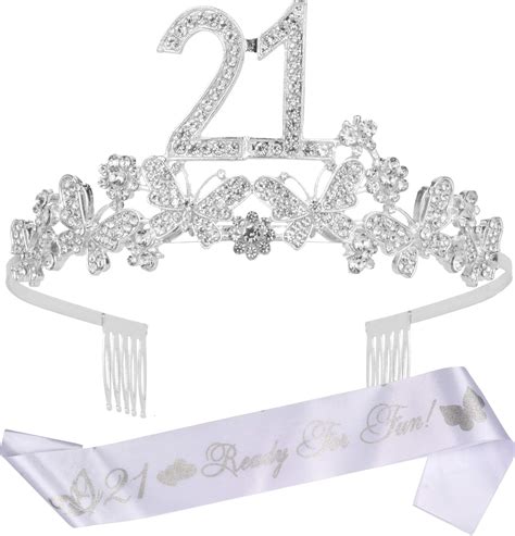 Buy Finally 21 Birthday Sash21st Birthday Ts For Women21st Birthday Crown21st Birthday