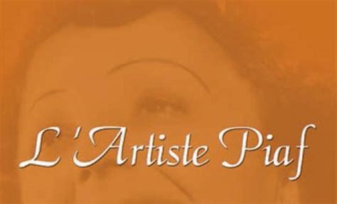 Piaf The Artist Play At Institut Francais Du Liban