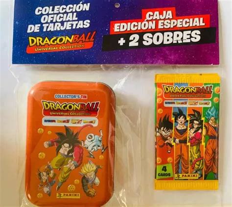 Colecci N Completa Latas Panini Dragon Ball Universal