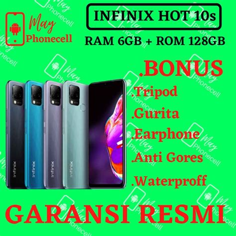 Jual Infinix Hot S Ram Gb Internal Gb New Baru Garansi Resmi Tahun Shopee Indonesia