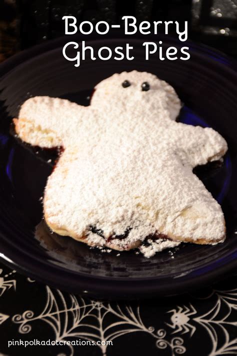 Boo-Berry Ghost Pies - Pink Polka Dot Creations