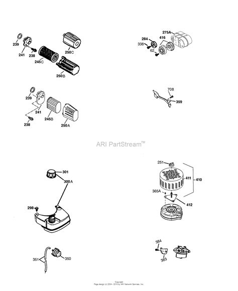 Tecumseh LV195EA 362001B Parts Diagram For Engine Parts List 2