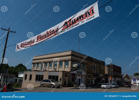 Flushing High School Alumni Welcome Editorial Photography Image Of