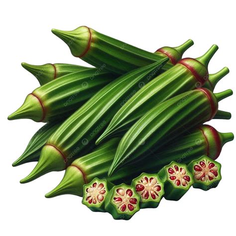 fresh okra vegetables fresh okra vegetables png transparent image