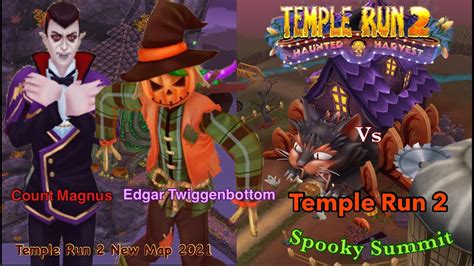 Temple Run 2 Haunted Harvest Vs Temple Run 2 Spooky Summit Temple Run 2