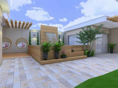 Pisos Para Quintal E Garagem - Piso para quintal: como escolher e 40 ideias para sua casa | Piso para ...