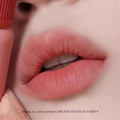 Son Kem L Peripera Ink Velvet Nude Lam Th O Cosmetics