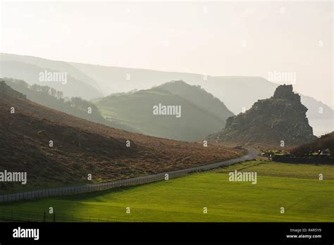 The Valley Of The Rocks North Devon England Stock Photo Alamy