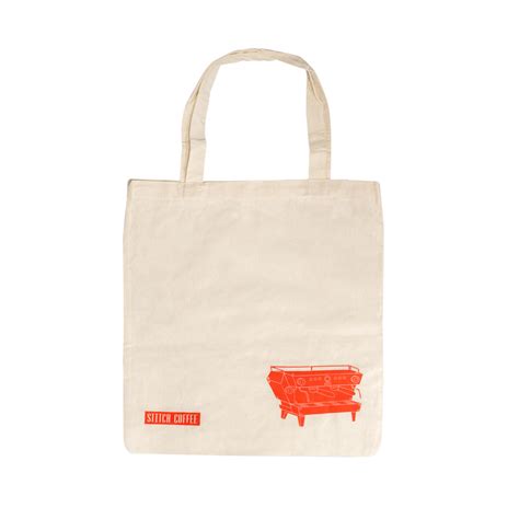 Stitch Tote Bag Stitch Coffee