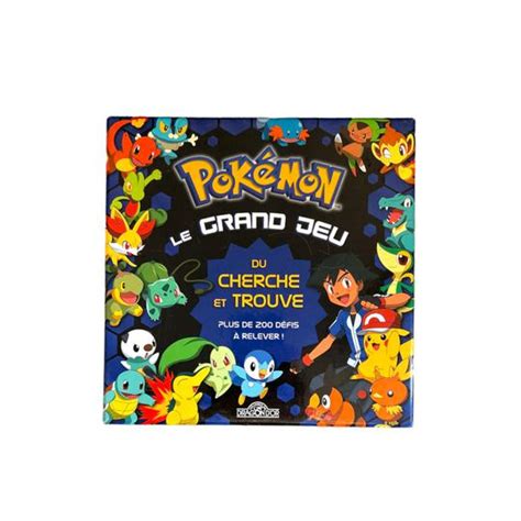 Pokémon Le grand jeu du cherche et trouve Label Emmaüs