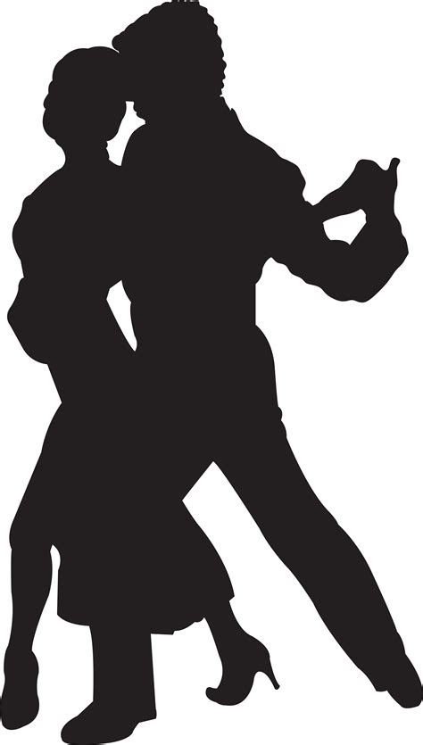 dance silhouette clip art 6
