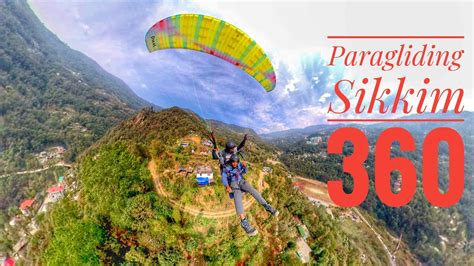 Paragliding At Sikkim 360 Youtube