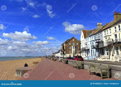 Hythe Seafront Kent England Editorial Stock Photo Image Of Foreshore