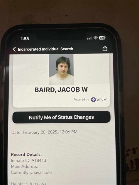 Mobile alerts will soon notify you of ebr inmate list changes 21