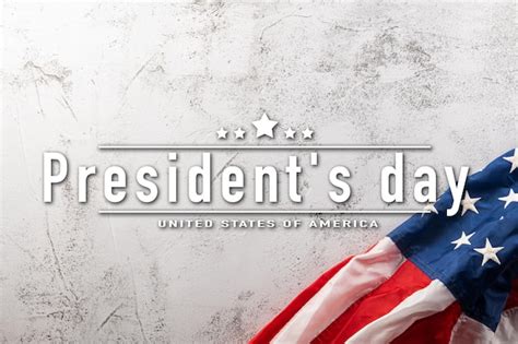 Premium Photo | Banner template design of presidents day