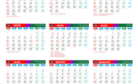 Download Kalender 2022 Lengkap Dengan Tanggal Merah Dan Keterangannya Theme Loader