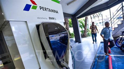 Berlokasi Di Jaksel SPBU Listrik Pertama Pertamina Mulai Operasi Hari