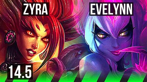 ZYRA Vs EVE JNG 9 4 16 300 Games Rank 15 Zyra EUW Grandmaster