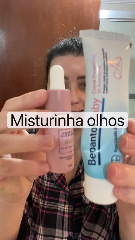 Misturinha preferida para hidratar a área dos olhos Produtos para o