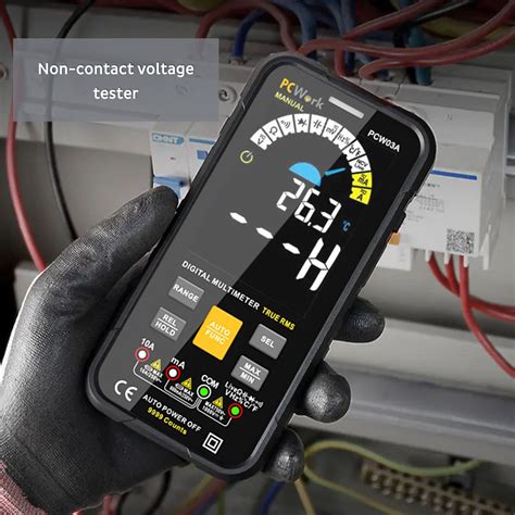 Pcwork Smart Digitalni Multimetar True Rms Hd Zaslon Orbiter G