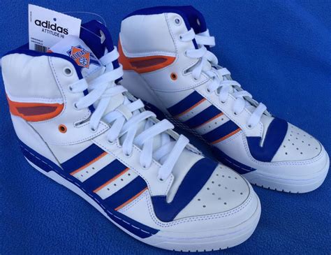 New Adidas Attitude Hi Ny Knicks D73897 Retro Ewing Basketball Shoes