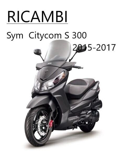 SYM 300 CITYCOM S IE CBS 2015 2016 2017 SOTTO PEDANA SINISTRA CARENA