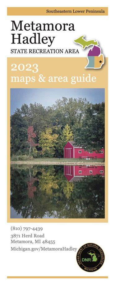 Metamora Hadley State Recreation Area Shoreline Visitors Guide