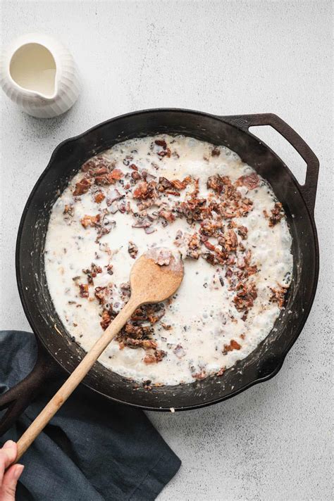 how to make gravy from bacon