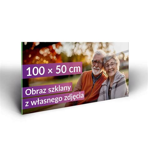 Obraz szklany z własnym zdjęciem 100x50 cm grafika fotografia na szkle