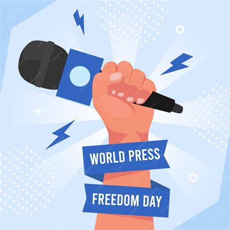 Illustration De La Journée Mondiale De La Liberté De La Presse