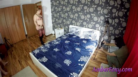 Amber Foxy Behind The Scenes Old Dude Fucking A Big Boobs Slutty MILF