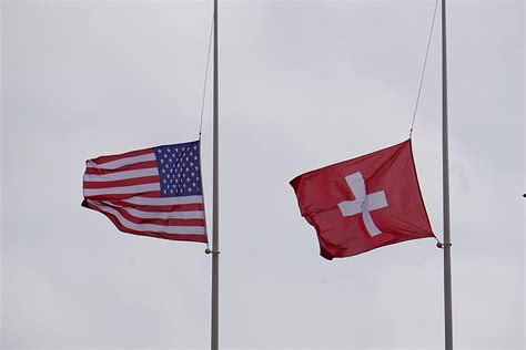 Swiss And American Flags Free Stock Photo Public Domain Pictures