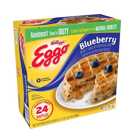 34 Eggo Blueberry Waffles Nutrition Label Labels Database 2020