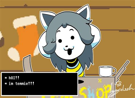 Temmie Tem Shop Undertale Fanart Undertale Fanart Undertale