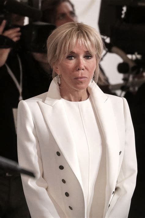 Photo La Premi Re Dame Brigitte Macron Durant L Investiture Pour Un