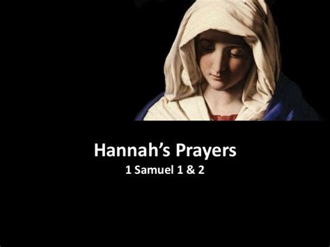 Hannah's Prayer