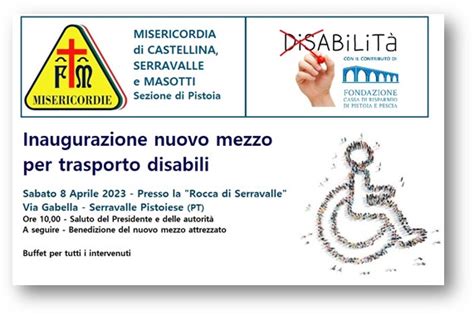 Serravalle Un Nuovo Mezzo Per Il Trasporto Dei Disabili Reportpistoia