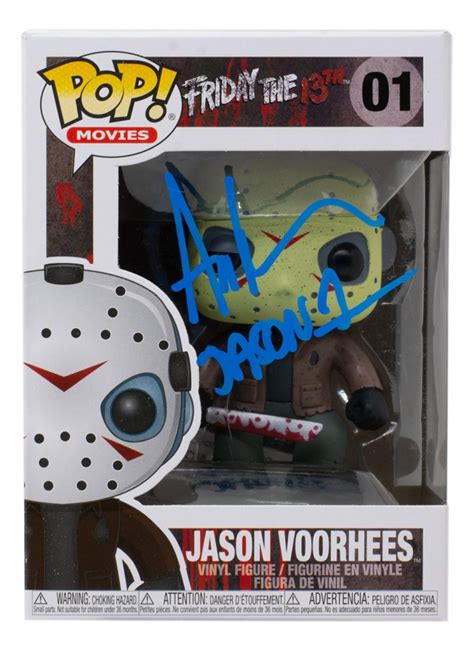 Ari Lehman Signed Friday The 13th 01 Jason Voorhees Funko Pop Vinyl