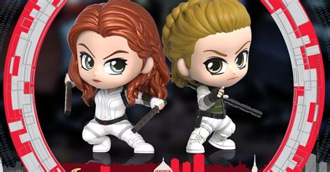Black Widow Gets Wave Of Cosbaby Figures From Hot Toys