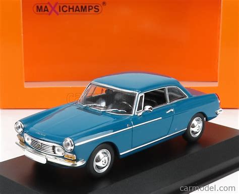 MINICHAMPS 940112921 Scale 1/43 | PEUGEOT 404 COUPE 1962 BLUE MET